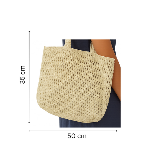 Sac A Main En Crochet - Tresser A La Main