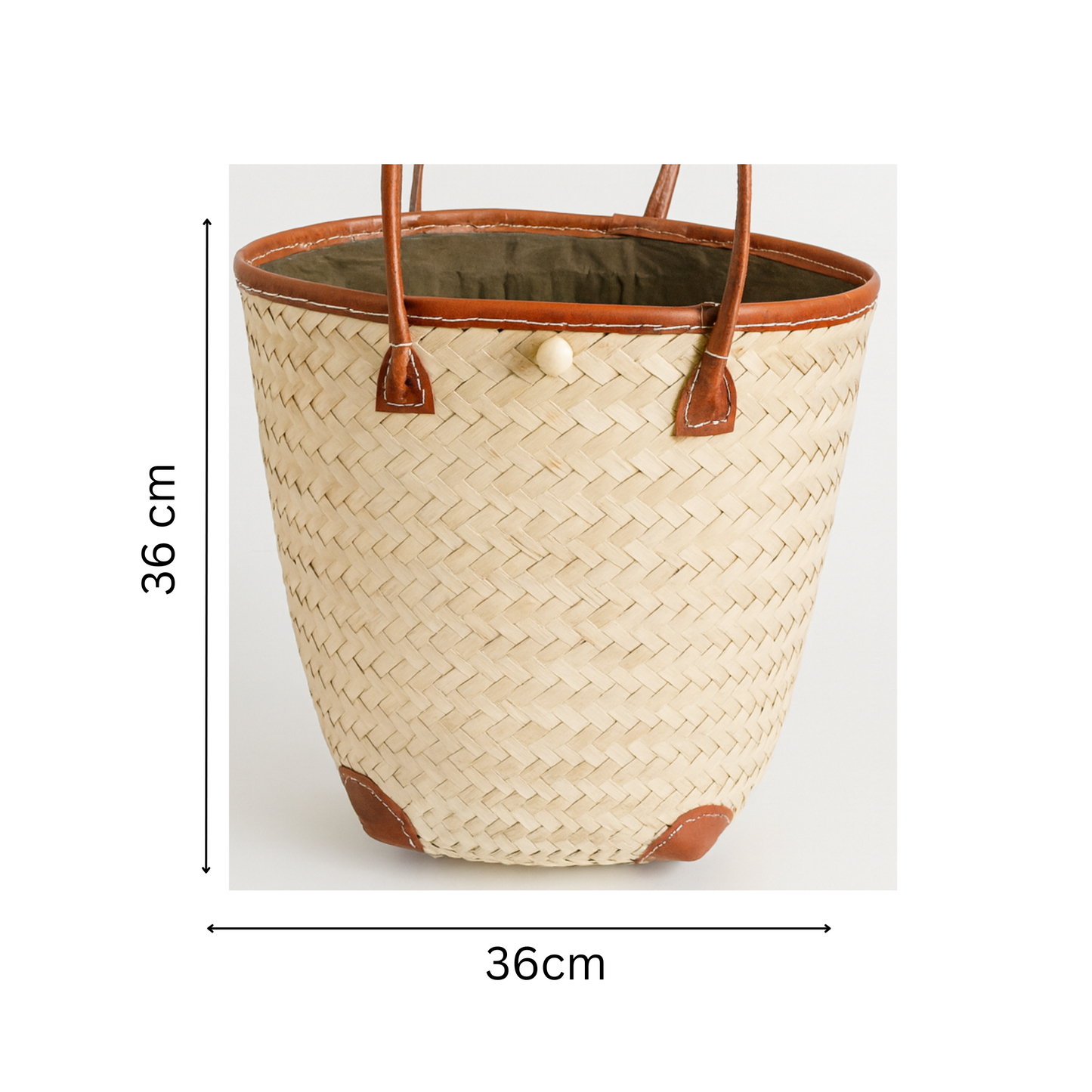 Tente En Vacoas Naturel Tresser - Fait Main